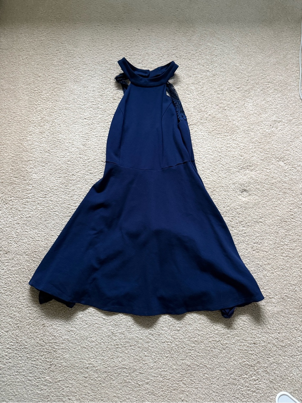 Lulus halter mini dress